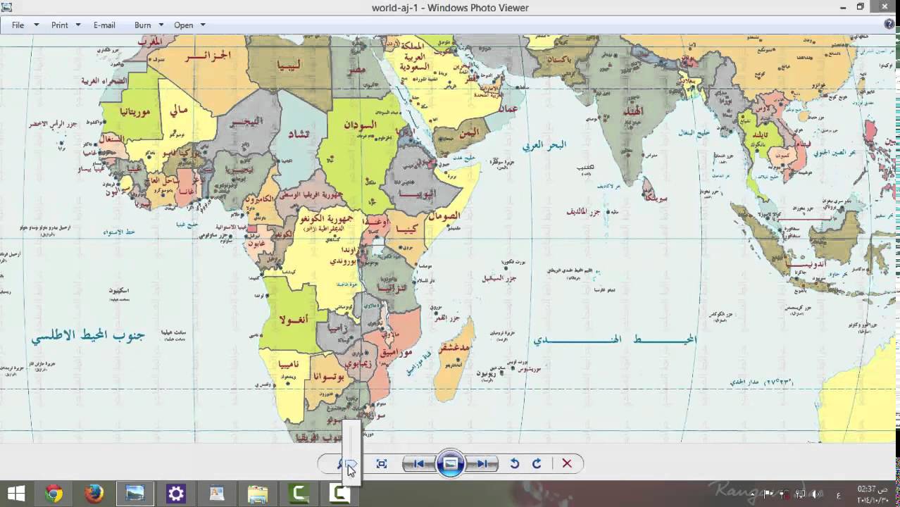 خريطة العالم واضحة جدا بالعربية - شاهد خريطة العالم باللغه العربية 4478 6