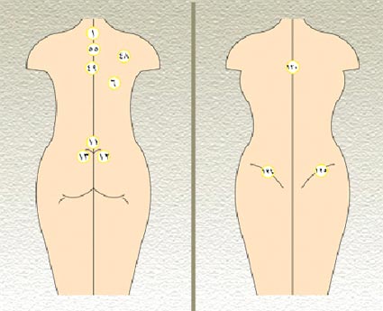 اماكن الحجامه للحمل بالصور , عندك عقم شوفي العلاج والحل السريع