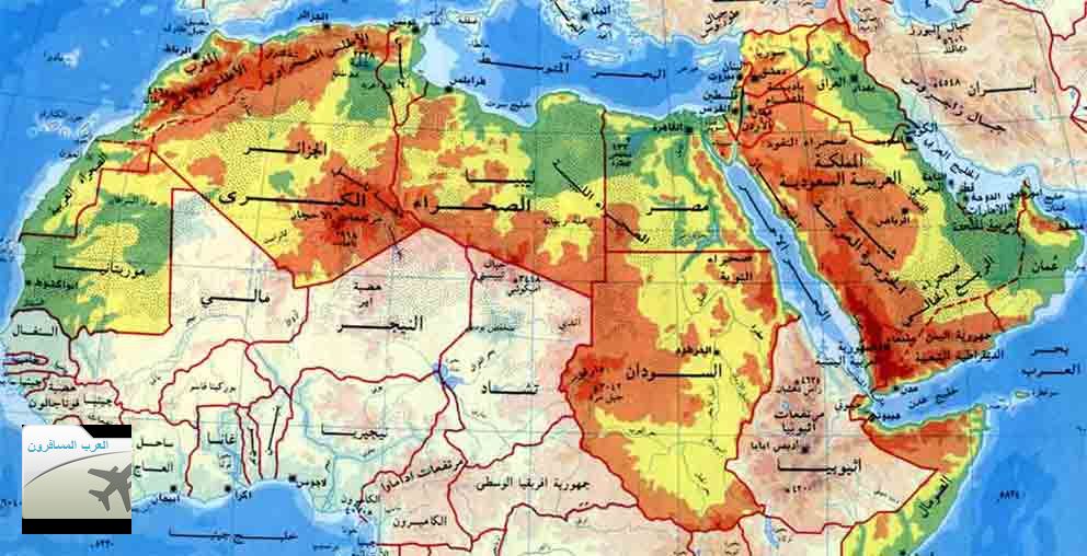 خريطة العالم واضحة جدا بالعربية - شاهد خريطة العالم باللغه العربية 4478 10