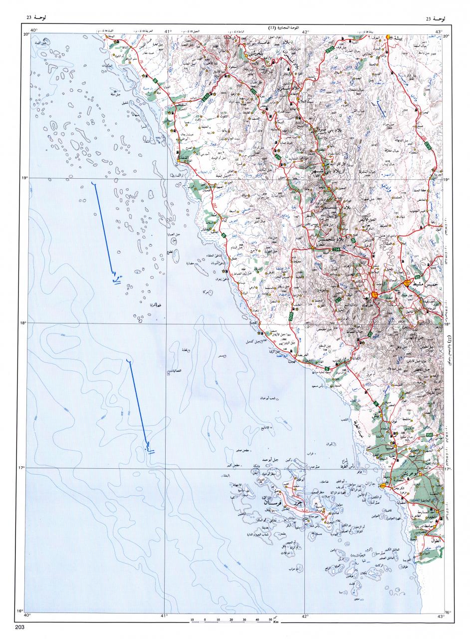 خريطة شمال السعودية - افضل الاماكن فى السعودية للسياحة 3564 16