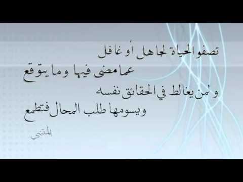 شعر المتنبي في الحكمة - شاهد اجمل اشعار المتنبي في الحكمة 2697 13