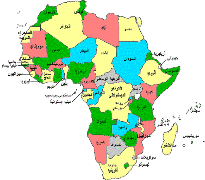 خريطة العالم واضحة جدا بالعربية - شاهد خريطة العالم باللغه العربية 4478